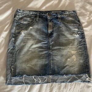 Ag Adriano Goldschmied Denim Skirt